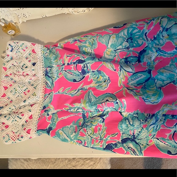 NWOT Lilly Pulitzer Brynn Strapless Dress